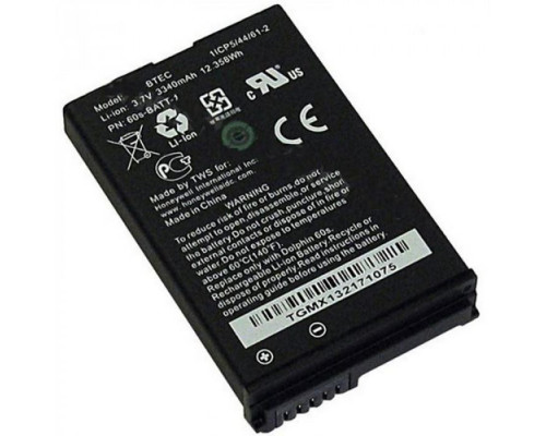 Купить Аккумулятор для Honeywell Dolphin 60s, 3340 мАч от Honeywell