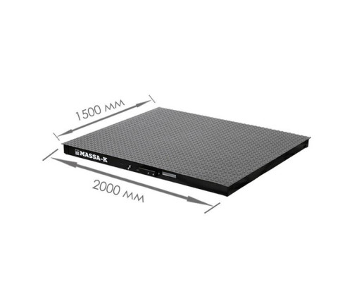 Купить Весы платформенные с печатью этикеток Масса-К 4D-PM-20/15-3000-RP от Масса-К
