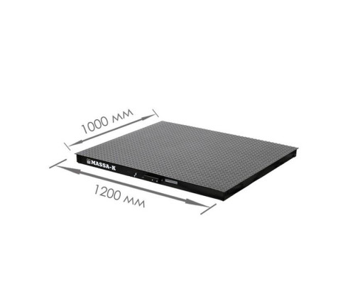 Купить Весы платформенные с печатью этикеток Масса-К 4D-PM-12/10-500-RL от Масса-К