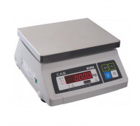 Весы фасовочные CAS SWII-10 "SUS tray" (RS-232)