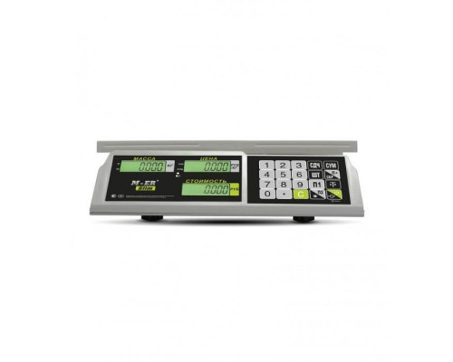 Купить Весы торговые Mertech M-ER 326 AC-15.2 "Slim" (LCD, Белые, без АКБ) от Mertech
